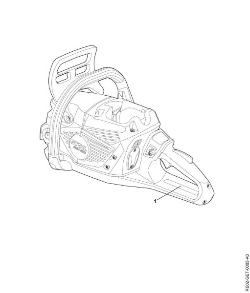 Imagen de D - Námero de máquina  MSA 300.0 C-O